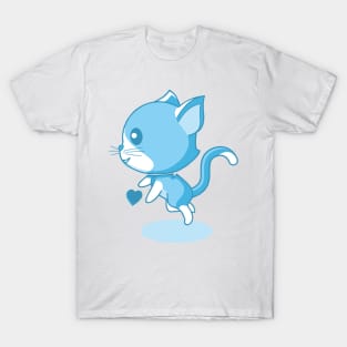 Cute blue kitten. T-Shirt